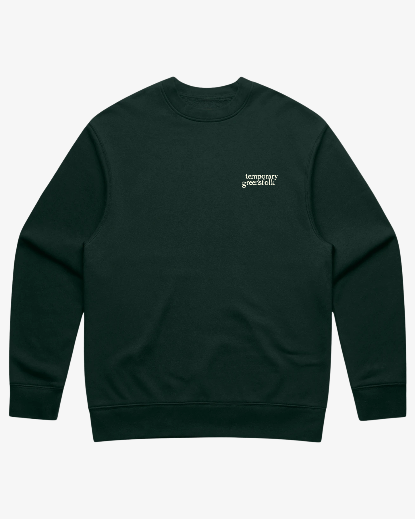 Temporary Greensfolk - Crew Sweater
